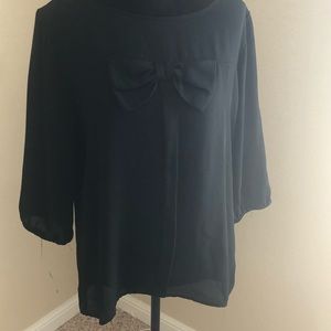 A black blouse